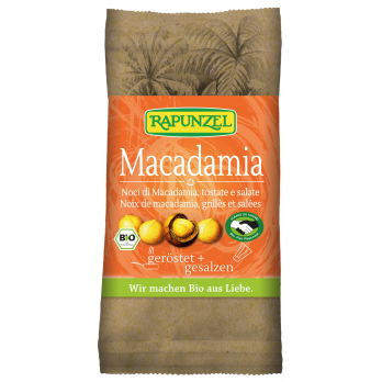 Rapunzel Macadamia Nusskerne geröstet, gesalzen