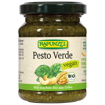 Rapunzel Pesto Verde vegan, 130 ml Glas