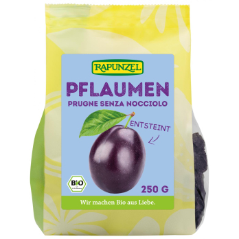 Rapunzel Pflaumen ohne Stein, 250 gr Packung