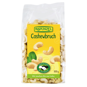 Rapunzel Cashewbruch groß HIH, 500 gr Packung
