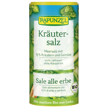 Rapunzel Kräutersalz, unjodiert , 125 gr Dose