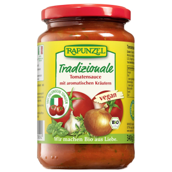 Rapunzel Tomatensauce Tradizionale, 335 ml Glas