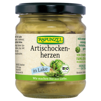 Rapunzel Artischocken geviertelt in Lake, 200 gr G