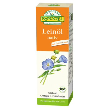 Rapunzel OXYGUARD® Leinöl nativ, 500 ml Flasche