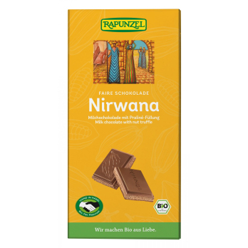 Rapunzel Nirwana Milchschokolade mit Trüffelfüllun