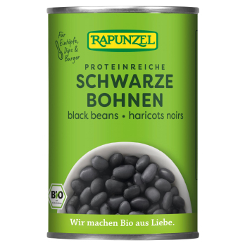 Rapunzel Schwarze Bohnen, 400 gr Dose (240 gr)