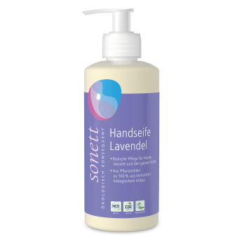 Sonett Handseife Lavendel, 0,3 ltr Flasche