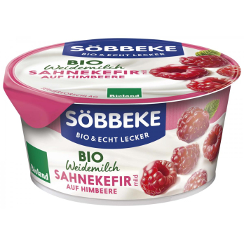 Söbbeke Weidemilch Sahnekefir Himbeere150gr Becher