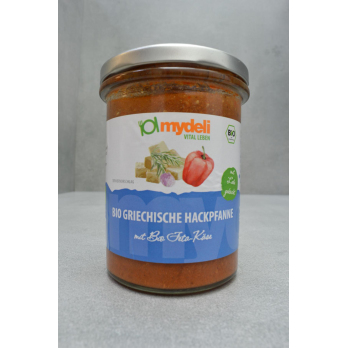 MyDeli Griechische Hackpfanne mit Feta, 370 gr Gla