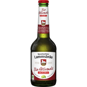 Neumarkter Lammsbräu Aktivmalz alkoholfrei, 0,33 l