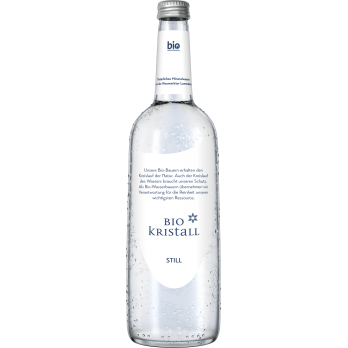 BioKristall Bio-Mineralwasser still, 0,75 ltr Flas