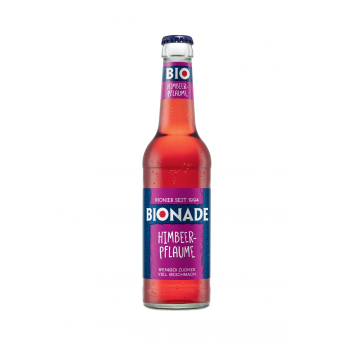 Bionade Himbeer-Pflaume, 0,33 ltr Flasche