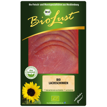 Ludwigsluster Fleisch-und Wurs Lachsschinken, 70 g