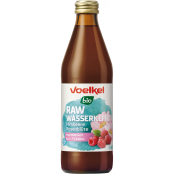 Voelkel RAW Wasserkefir Himbeere , 0,33 L Flasche