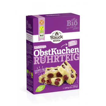 Bauck Hof Obstkuchenteig, 400 gr Packung -glutenfr