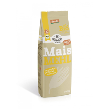 Bauck Hof Maismehl, 500 gr Packung -glutenfrei-