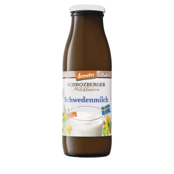 Schrozberg Milchbauern Schwedenmilch, 0,5 ltr Flas