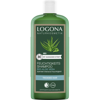 Logona Feuchtigkeits-Shampoo Aloe Vera, 250 ml Fla