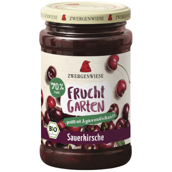 Zwergenwiese FruchtGarten Sauerkirsche, 225 gr Gla