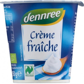 dennree Creme Fraiche, 150 gr K3-Becher