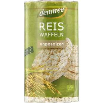 dennree Reiswaffeln ungesalzen, aus Vollkornreis