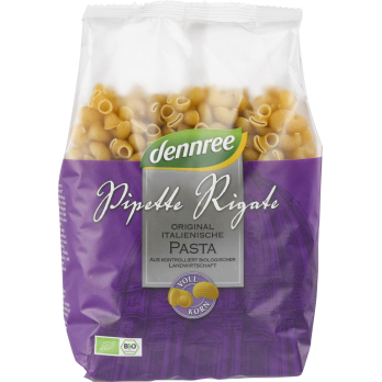 dennree Hartweizen-Pipette, 500 gr Packung -Vollko