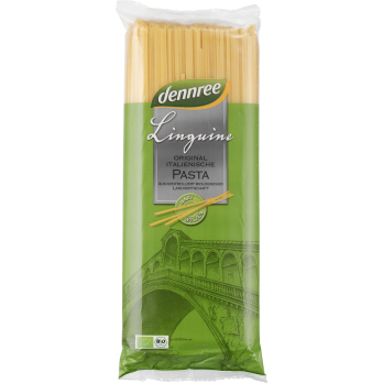 dennree Hartweizen-Linguine, 1 kg Packung -hell-