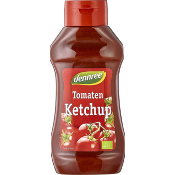 dennree Tomatenketchup, 500 ml PET-Flasche