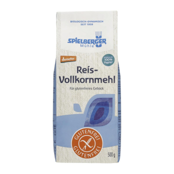 Spielberger Glutenfreies Reis-Vollkornmehl, demete
