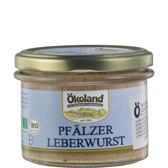Ökoland Pfälzer Leberwurst - Gourmet-Qualität, 160