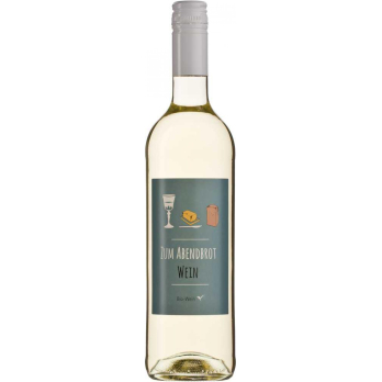 Zum Abendbrot Weißwein, 0,75 ltr Flasche