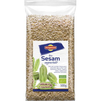 Morgenland Sesam, ungeschält, 500 gr Packung