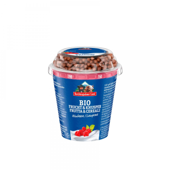 Berchtesg Frucht & Knusper Joghurt Himbeere mit Sc