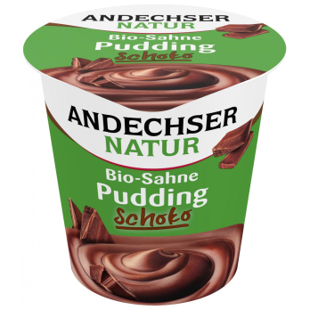 Andechser Natur Sahnepudding Schokolade, 150 gr K3