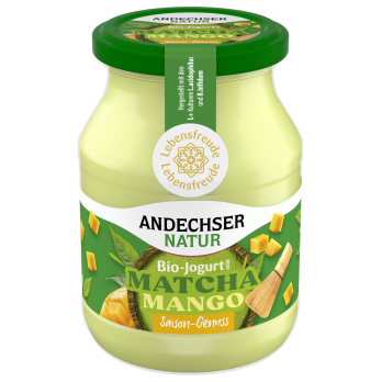 Andechser Natur Jogurt mild Matcha, 500g