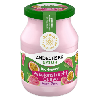 Jogurt Passionsfrucht-Guave mild 3,5 %, 500g