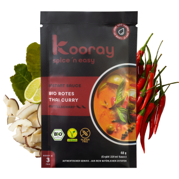 Kooray spice n easy Thai Curry rot, 50 g Stück