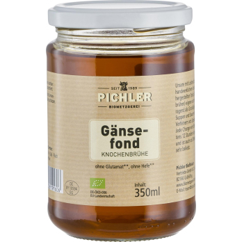 Pichler Biometzgerei Gänsefond, 350 ml Glas