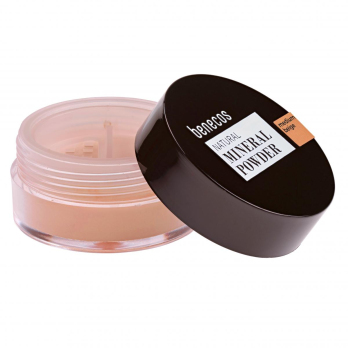 benecos Mineral Powder medium beige, 10 gr Stück