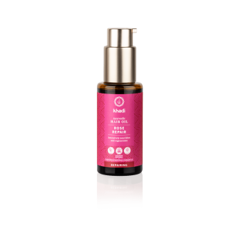 Khadi Ayurvedisches Haaröl Rose Repair, 50 ml Flas