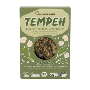 Tempehmanufaktur Lupinen-Tempeh Wildkräuter, 170g