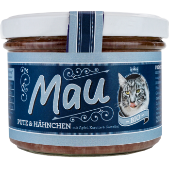 Wuff & Mau Heimtiernahrung Mau Pute & Hähnchen, 20