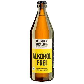 Wunderbräu Alkoholfrei, 0,5 ltr Flasche