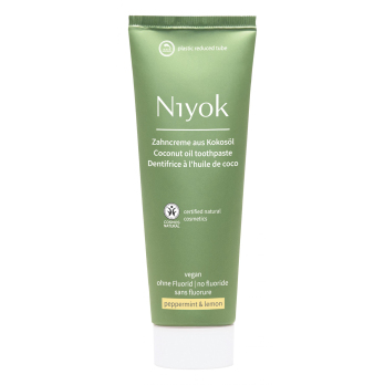 Niyok GmbH Zahncreme aus Bio-Kokosöl Pfefferminze