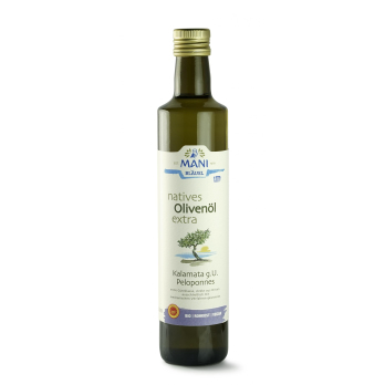 Olivenöl Kalamata g.U, nativ extra, 500 ml, Bläuel