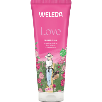 Weleda Aroma Cremedusche Love, 200 ml Tube