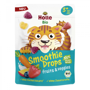Holle Smoothie Drops fruits & veggies, 15 gr Beute