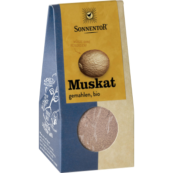 Sonnentor Muskat, gemahlen, 30 gr Packung