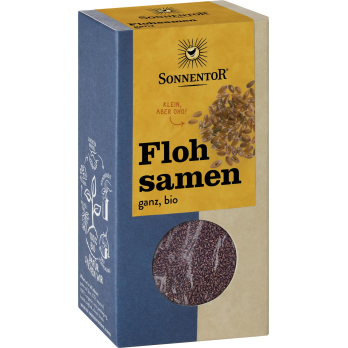 Sonnentor Flohsamen ganz, 90 gr Packung