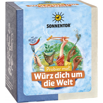 Sonnentor Würz dich um die Welt Probier Mal, 50 gr